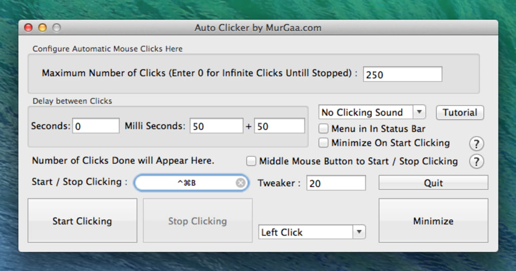 Auto clicker hrr (2 1 download for mac